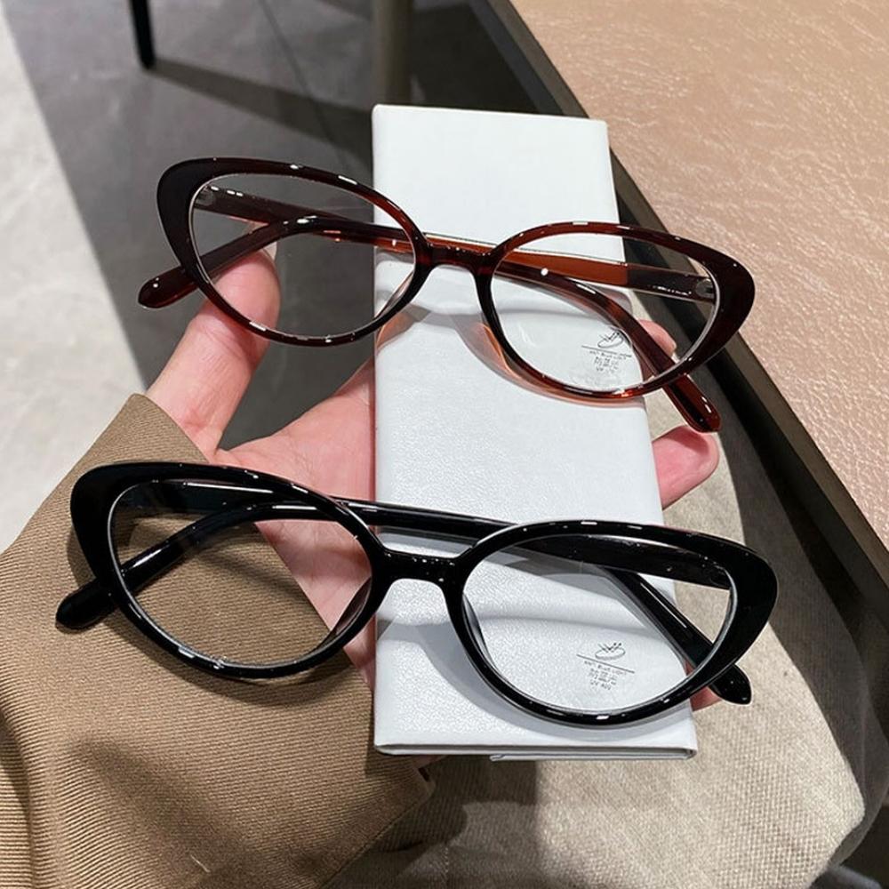 Blue Light Blocking Glasses Lightweight Retro Optical Glasses Women'S Glasses Frame Literary For Digital Screen Home Use Casual