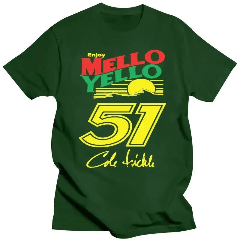 Heavyweight Informal New New 2024 Cole Trickle Days Of Thunder Mello Yello 51 Usa Size S To 5Xl TShirt En1 Popular Tee Shirt