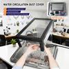 TUNGFULL Acrylic Dust Box with Water Circulation for Jade Gem Stone Carving Polishing - Dust Proof Protective Workbench