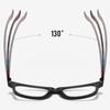 New Retro Imitation Wood Grain Presbyopia Glasses Large Frame Transparent Reading Glasses Anti Blue Light Far Sight Eyewear
