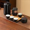 Portable Travel Tea Set Small Set Gift Carry-on Outdoor Tour Kung Fu Brewing Tea Cup Ware Single Camping Fast Guest Cups