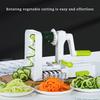 Potato Noodle Maker Stainless Steel Vegetable Spiralizer Multifunctional Vegetable Salad Slicer Fruit Graters