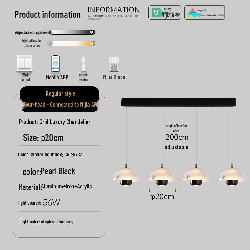 Minimalist Italian Three-Head Chandelier - Luxury Flower Bud Dining Table Light