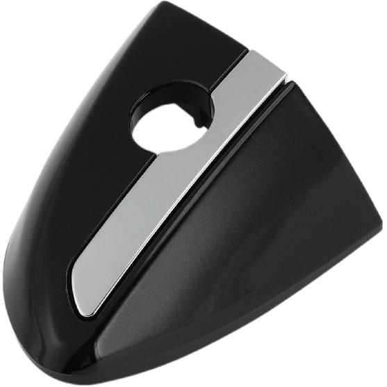 

Front Left Door Handle Lock Cylinder Cover for Toyota Corolla 2014-2018 ABS Black 1 Pc