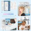 Chore Chart for Kids: Dry Erase Visual Schedule, Magnetic Bedtime/Morning Routine Chart - Toddler Chore Board, Checklist, To Do List for Kids (1