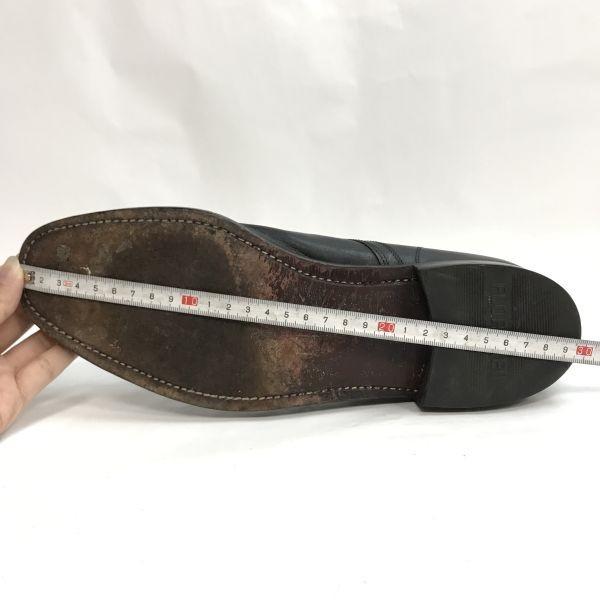 Florsheim Vintage U-tip Shoes 10D 27.5 Black Goodyear welt(USED)