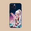 Demon Slayer Daki Gyutaro Phone Case for iPhone 16 15 14 13 12 11 X XR XS 8 7 Pro Max Plus Mini Black Cover Cellphones Pretty