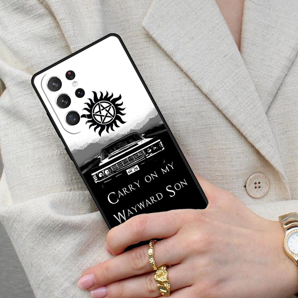 Supernatural TV Show Cell Phone Case for Samsung Galaxy S26 Ultra S25 S24 S23 S22 S21 S20 Note10 Cover