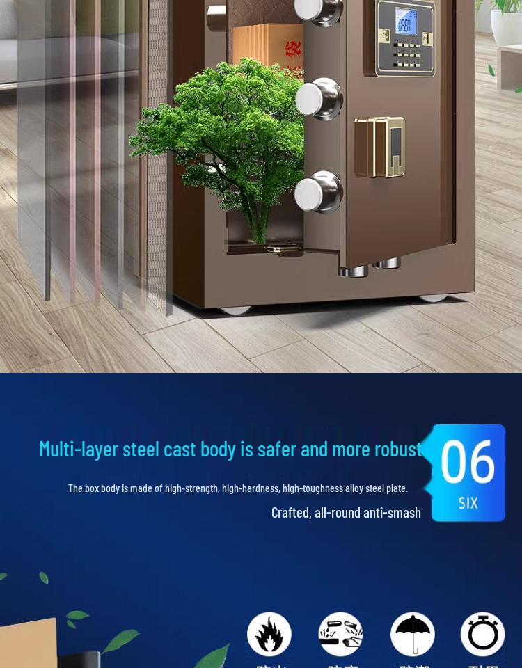 2025 Password Protected Piggy Bank for Adults & Kids - Deposit & Withdraw Savings Safely