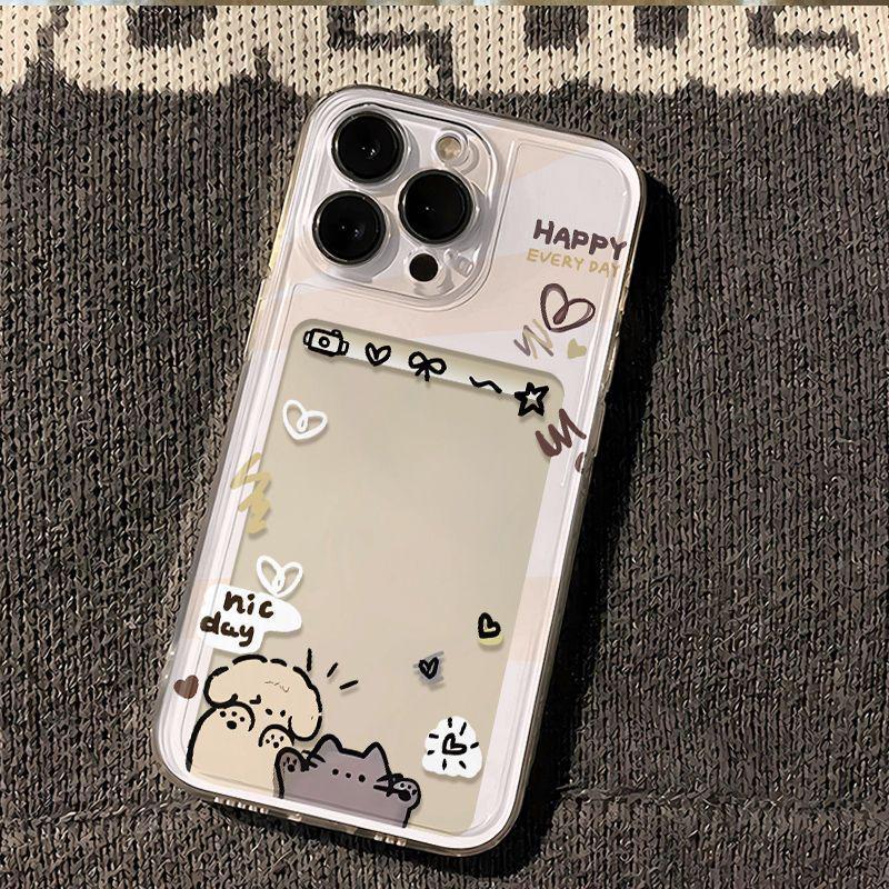 

Space Shell Love Heart Pet Design for Apple Devices - 17 Pro Max to 13 Pro, Transparent & Drop-Proof Apple 13 Pro Max