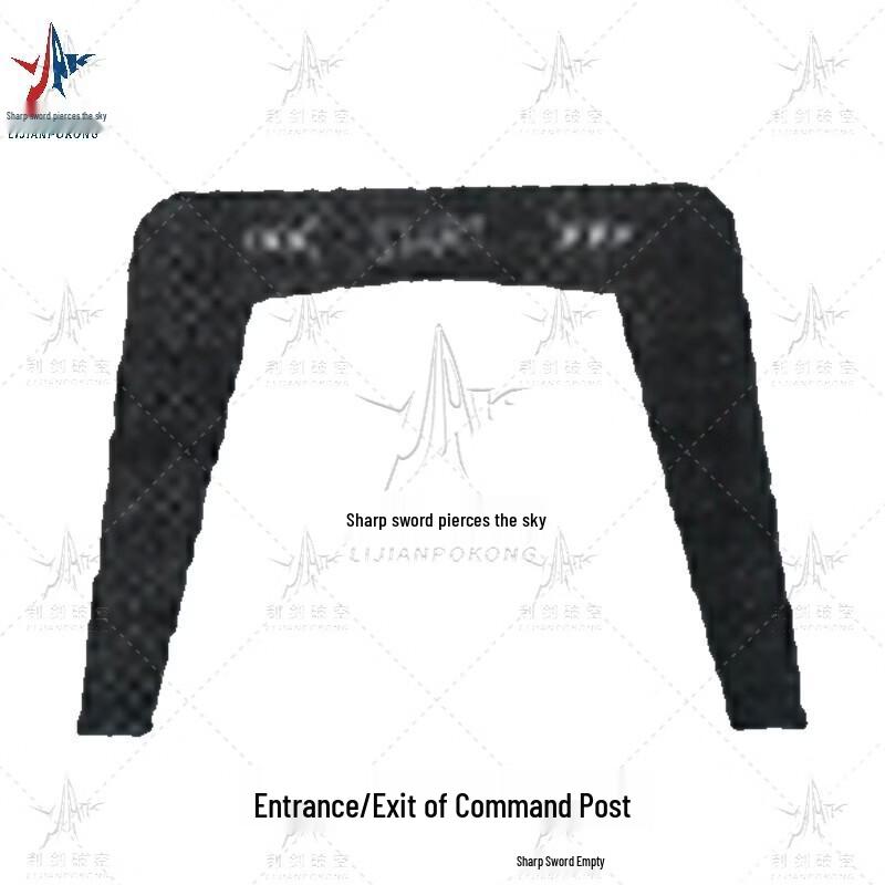 Modular Drone Racing Track Components