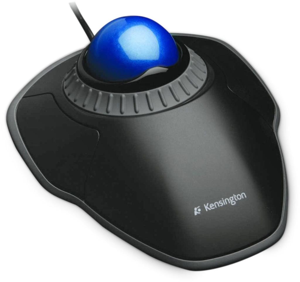 Kensington, Trackball Filaire Orbit, Personnalisable Avec TrackballWorks™, Connexion USB, Compatible PC Et Mac®, Noir