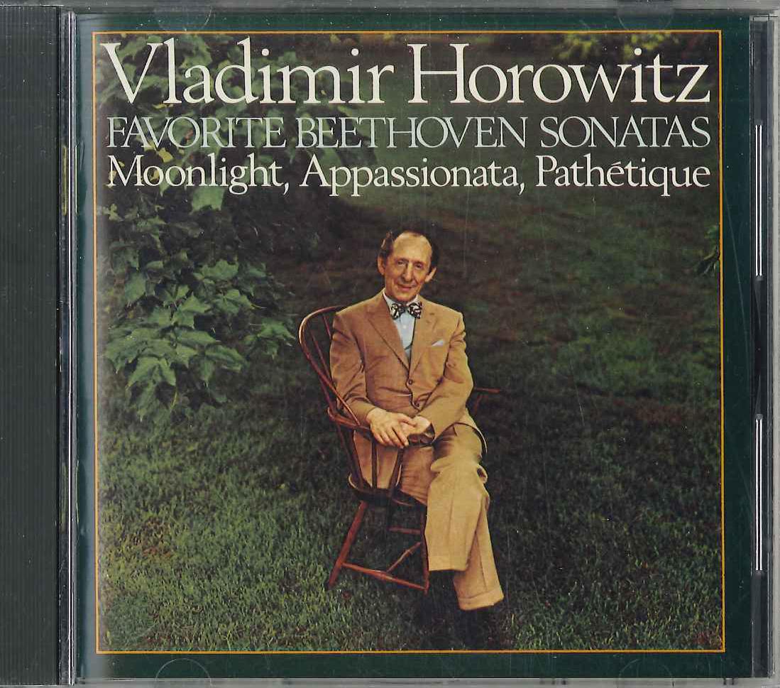 

CD HOROWITZ, BEETHOVEN - Vladimir Favorite Beethoven Piano S 35DC61 SONY 1983 Japan Classical Used