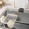 Spülbecken Sieb Spülbeckenfilter Gestell Abnehmbares Müllfilter Regal Hochwertiger Filterbeutel Küche