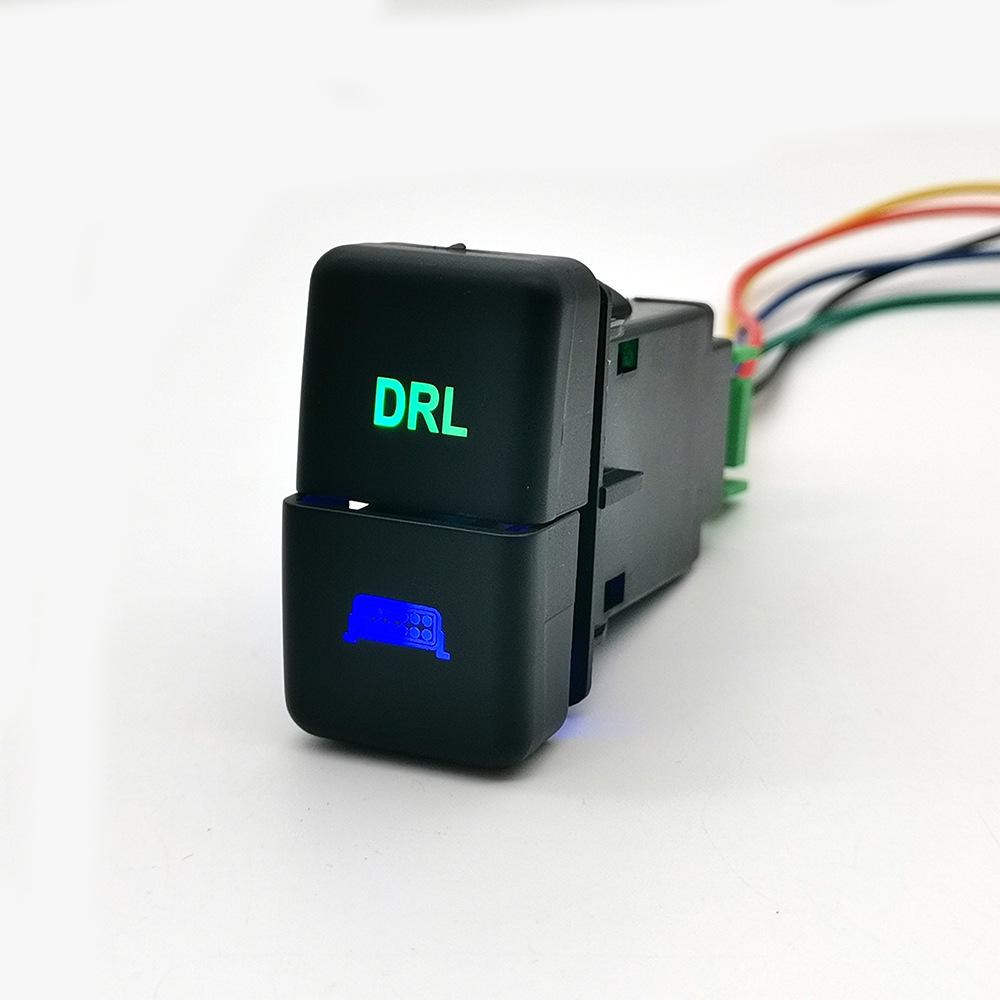 Dual Switch LED DRL Power Supply with Wiring for Honda CRV, Odyssey, and Civic (2008-2013 Models)