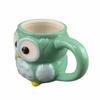 Ceramic Owl Mug Hand-painted Cup Animal Shape 3D Coffee Cup Gift Cup