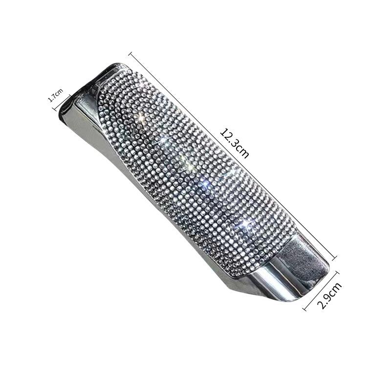 Handbrake Grips Universal Crystal Car Handbrake Covers Anti-slip Auto Gear Shift Collars Diamond Bling Accessories Interior