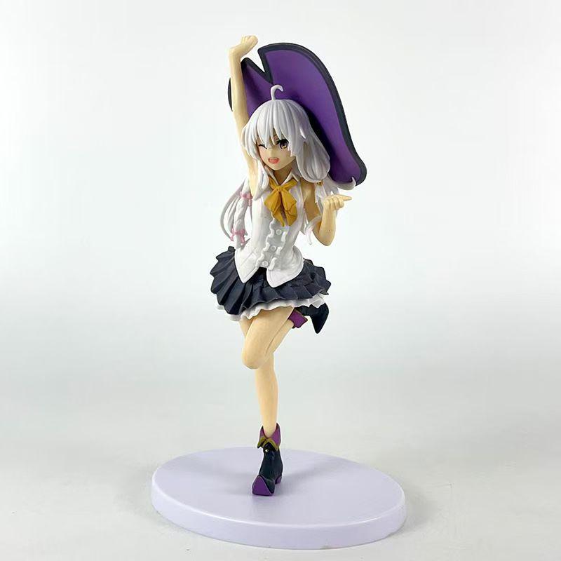 The Adventures of Elaina: Witch Wizard Isekai Anime 2D Figure - Beautiful Ornament