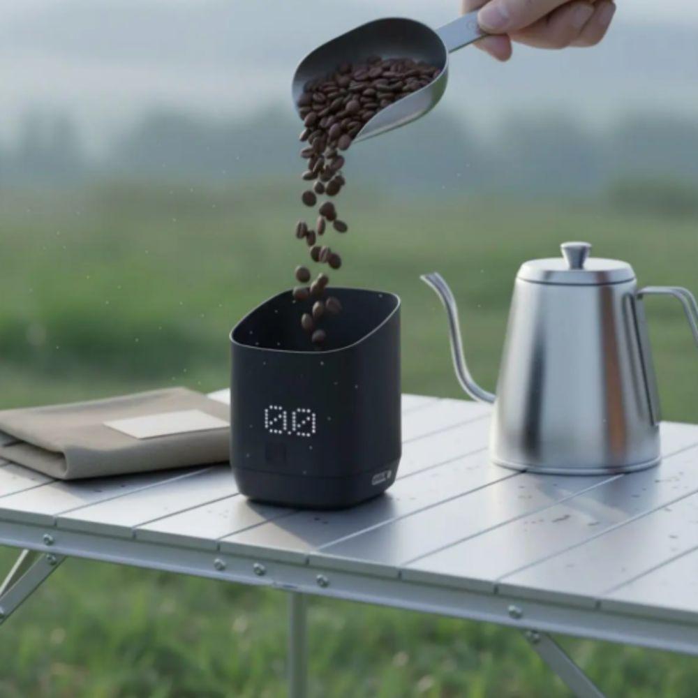 Precise Digital Coffee Dosing Cup Scale LED Display Coffee Measuring Cup Cafe