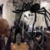 200" Halloween Spinnennetz + 59" Riesenspinne Dekorationen Künstliche Spinne Mit Dreieckigem Riesigem Spinnennetz Für Innen Außen Halloween Dekorationen uu