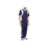 Adidas Originals Loose Fit Round Neck Short Sleeve T-Shirt Unisex tops Dark-Blue JX5470