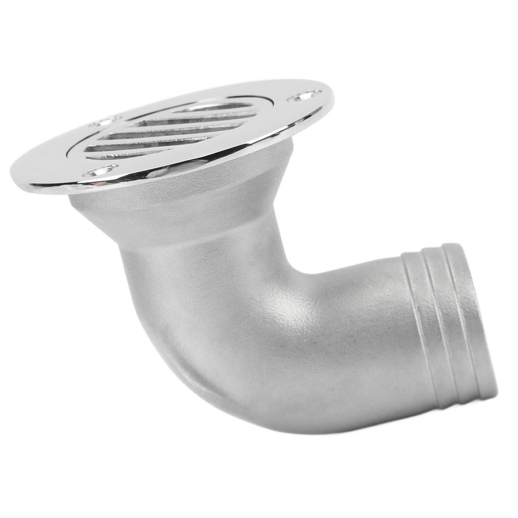 Boat Deck Drain 90 Degree Elbow 316 Stainless Steel Split Floor Deck Drain for Fishing Boat Yacht