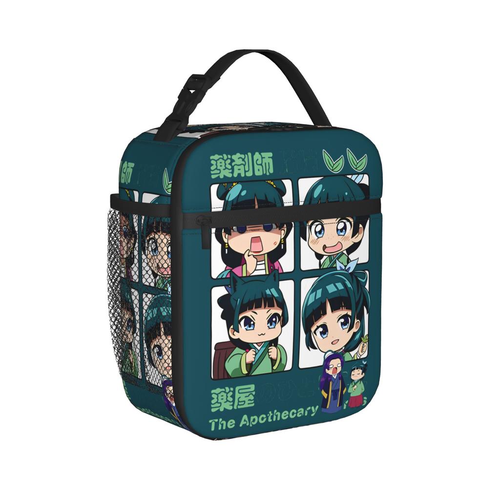 The Apothecary Diaries Maomao Insulated Lunch Bag Cooler Bag Reusable,Lunch Container Portable Tote Lunch Box Food Storage Bag