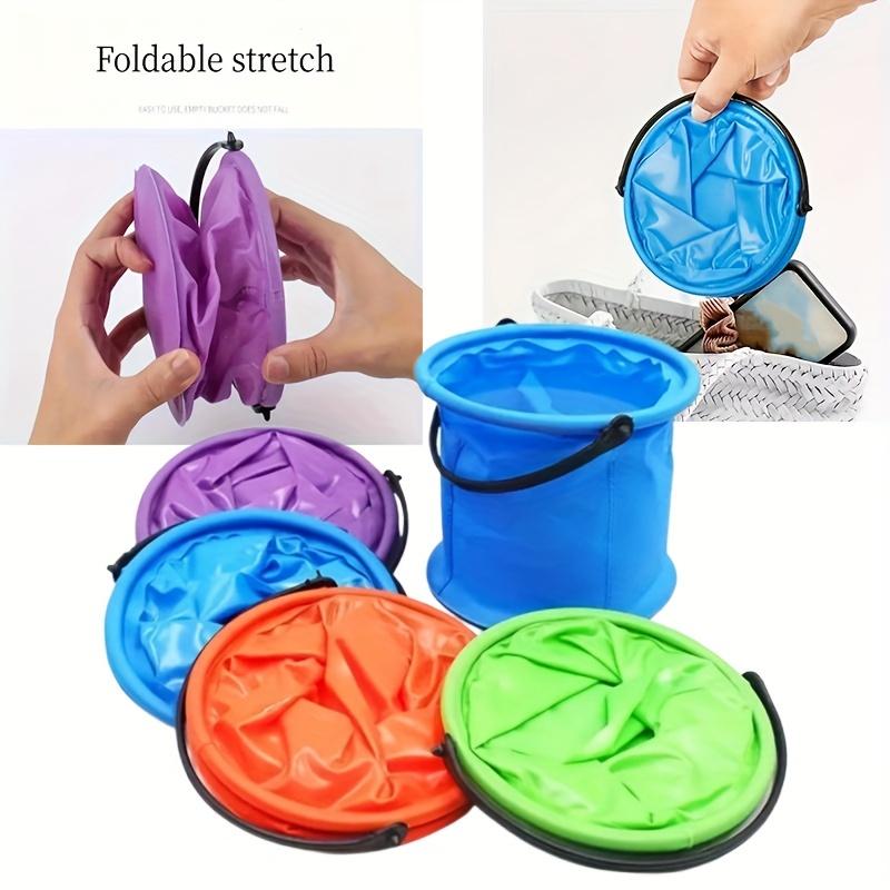 Versatile Foldable Bucket - Durable, Portable for Beach,Travel & Outdoor Adventures-Ideal for Camping, Picnics, Fishing & Hiking