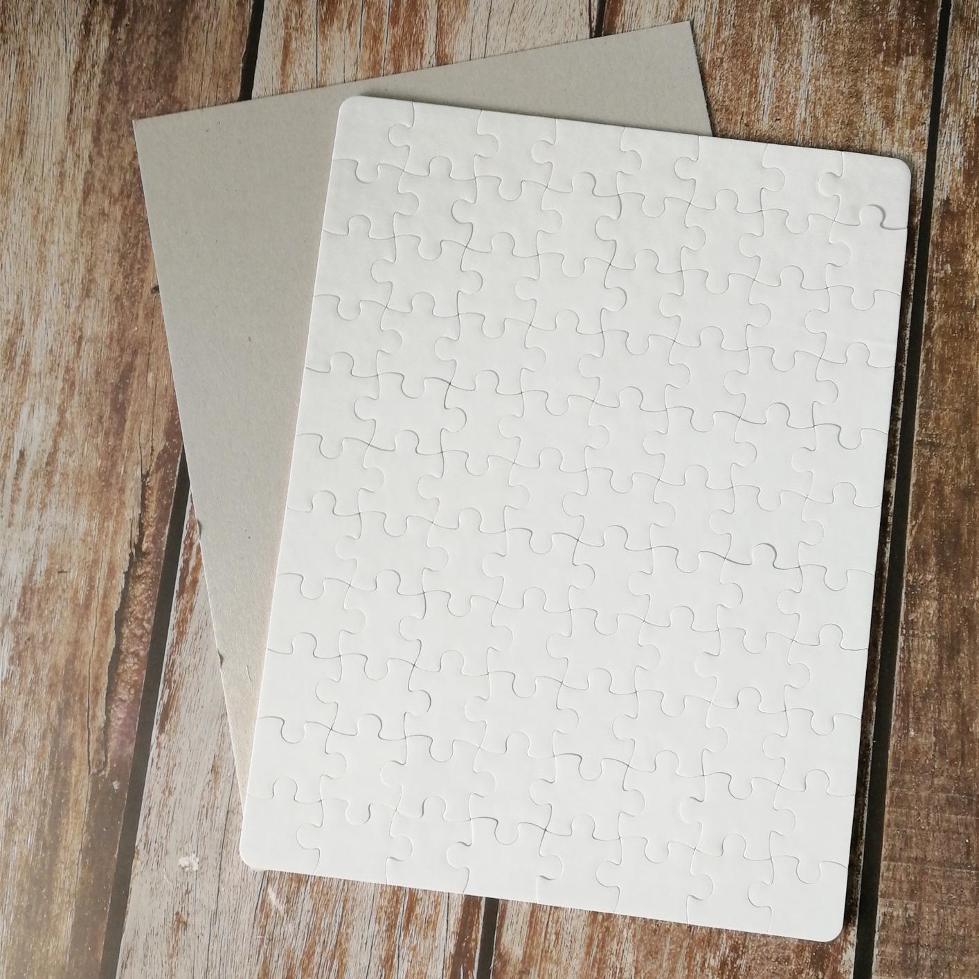 

10 Сублимационный пазл-заготовка для термопереноса DIY, Жемчужная отделка, 19x25см