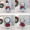 Funny Christmas Snowman Doll Cartoon Cute Snowman Figure  Home Decoration