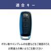Genuine Leather Key Cover for the New Serena C28 Nissan Serena Roox B4 Smart Key Case with Double Sliding 2024 Latest Model Premium [smasol] Series,