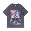 275 GSM Washed T-shirts 100% Cotton ReZero V1 Print Unisex Heavy Cotton T Shirt