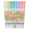 Pentel Color Brush Pen Milky Brush 8 Colors GFH-P8ST