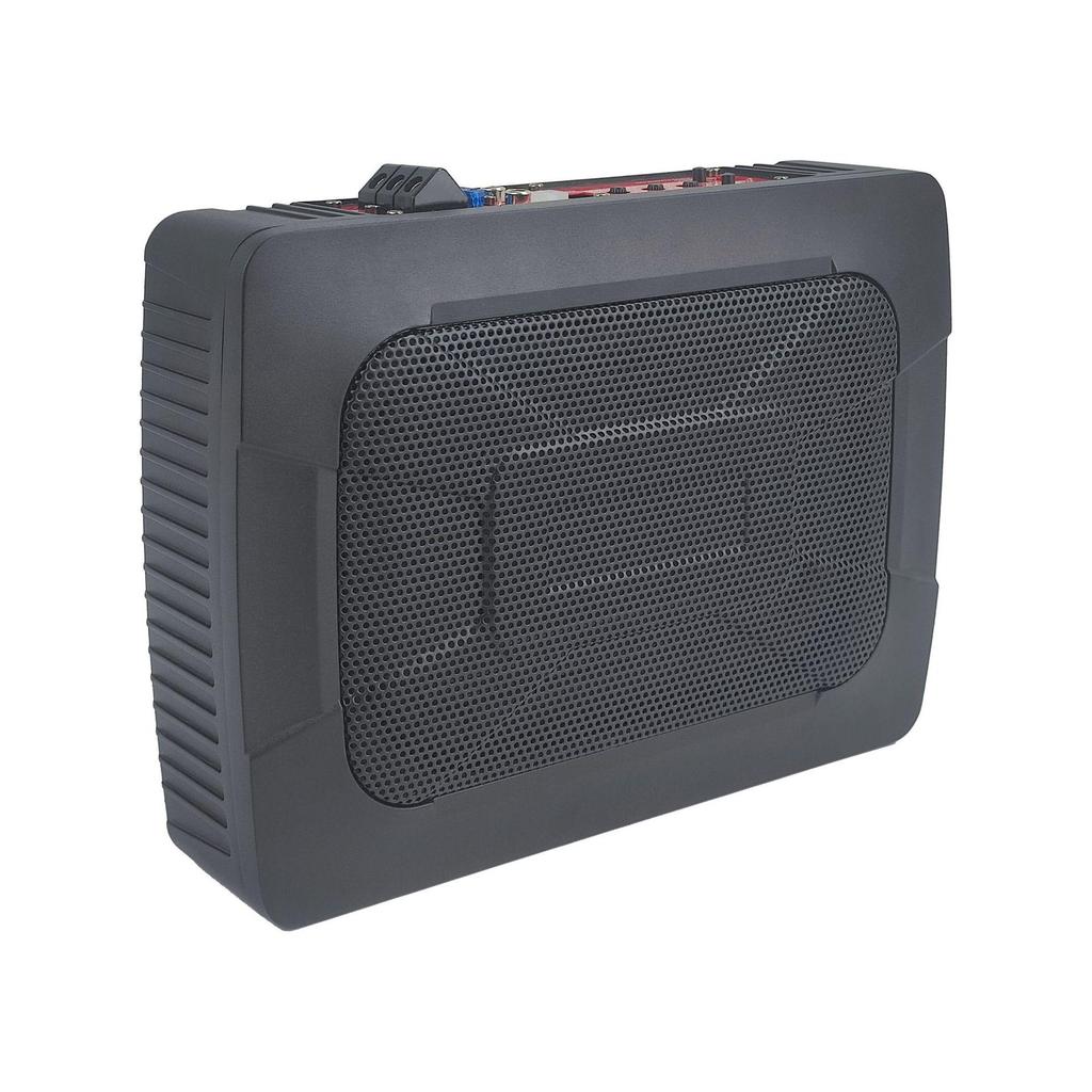 Ultra-Thin Aluminum Alloy Mini Car Subwoofer with Active Audio Underseat Design
