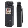 1080P Body Worn Camera 1.3 Inch Color Screen HD Wearable Video Recorder with 180° Rotating Lens Memo