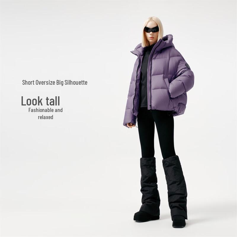 Tanboer Women's Hooded Thickened Duck Down Jacket TB5550530A