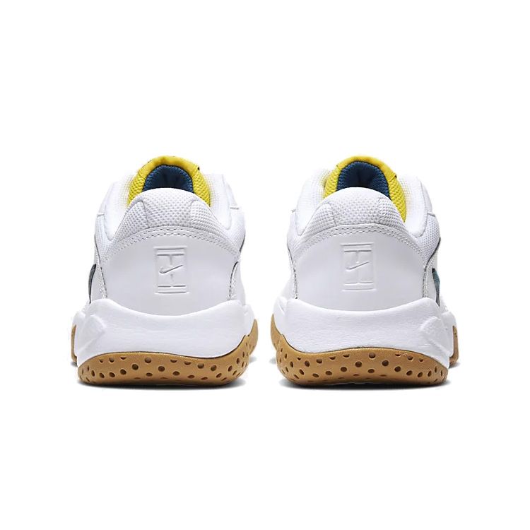 Nike Court Lite 2 White Oracle Aqua (Womens) Women Sneakers Oracle-Aqua-Opti-Yellow-Valerian-Blue AR8838-102