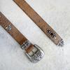 VINTAGE WESTERN BELT_BROWN