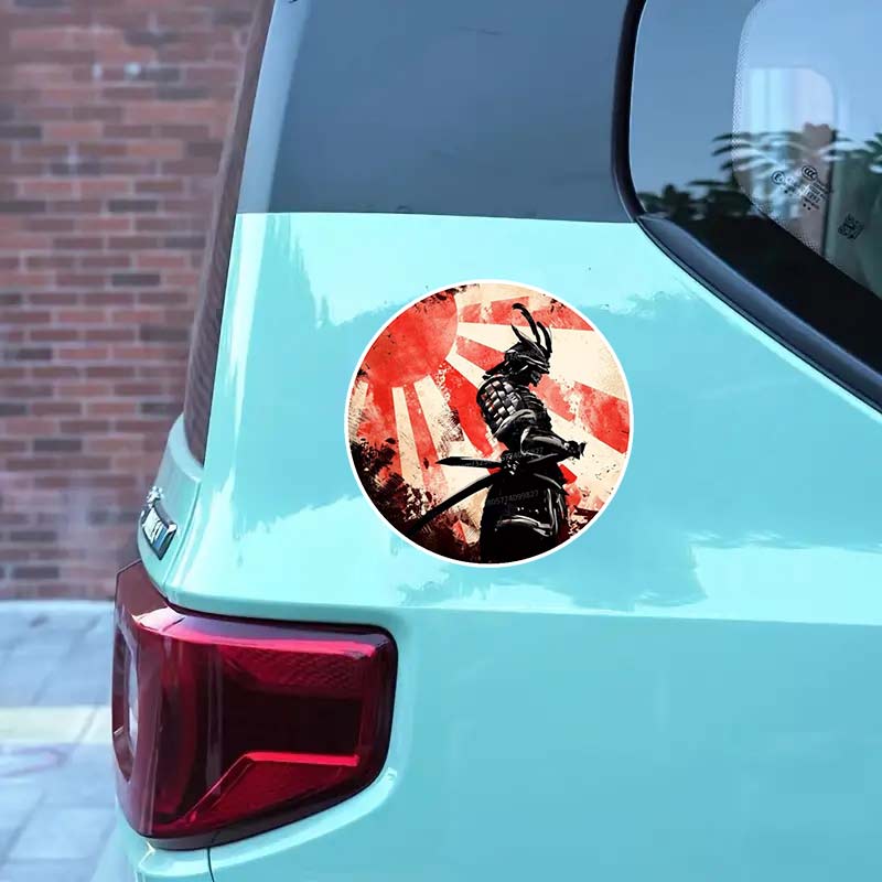 For Personality Samurai Car Sticker Vinyl Decal Waterproof Window Motorcycle Camper Bumper Truck Laptop Decoration SH502