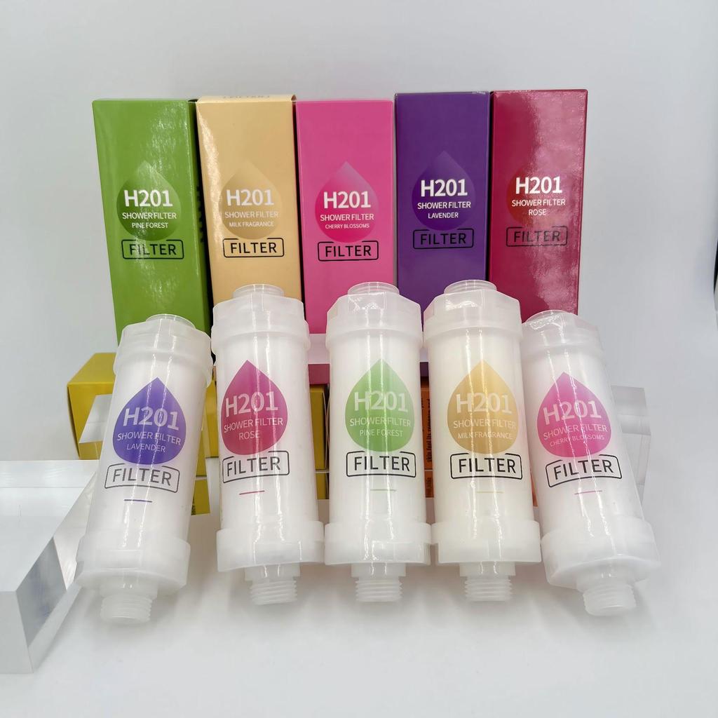 Universal Scented Water Purifier for Shower, Washing Machine, and Toilet Pre-Filter