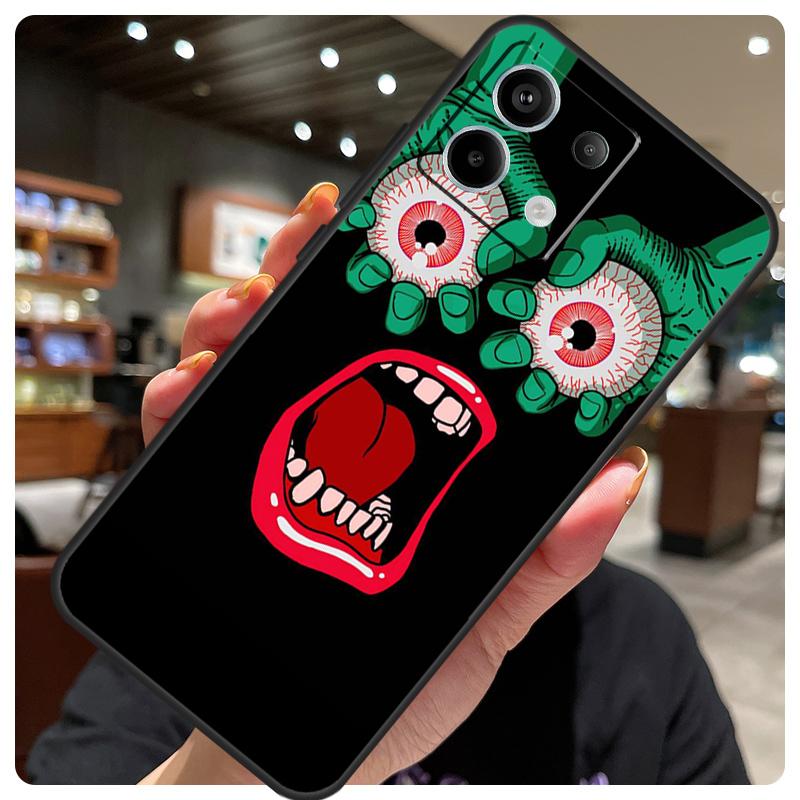Monster-Auge Handtasche für Xiaomi Redmi Note 12 9 10 11 13 14 15 Pro Plus Hülle für Redmi 13C 12C 10C 14C 15 C