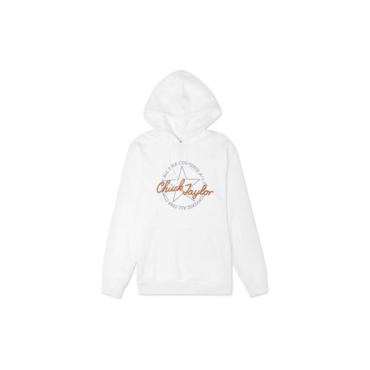 

Мужская спортивная худи Converse Alphabet Print, белая 10022265-A02