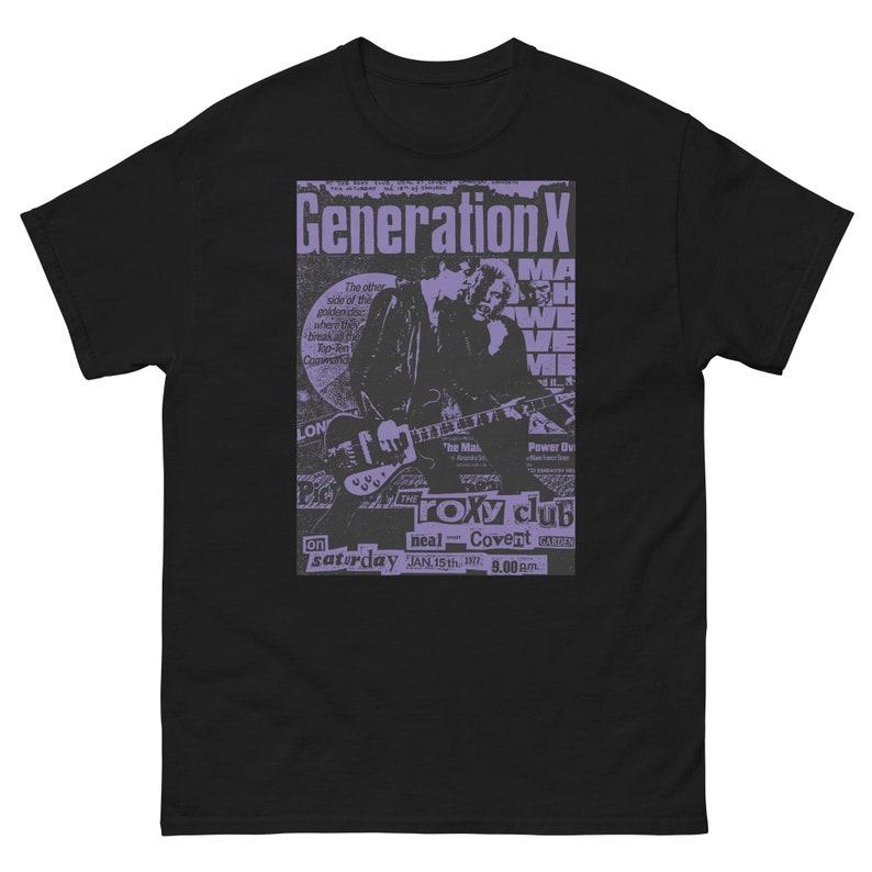 

230 г/м² 100% хлопок Punk Band 70S Мужская классическая футболка XXS чёрный