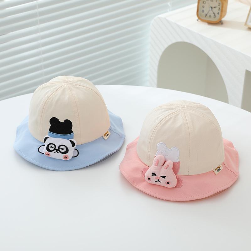 Infant and Toddler Fisherman Hat Spring and Autumn Cute Baby Super Cute Sunbath Hat Boy and Girl Sun Protection Versatile Hat Fashionable