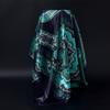 Fashion Square Silk Scarf Women Headband 90*90cm Print Neck Scarfs Office Hair Band Hand Kerchief Female Bandana Headwear