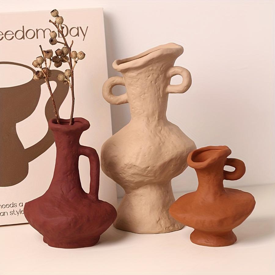 Wabi Sabi Ceramic Vase Handmade Art Pottery Home Decor Wholesale for Airbnb