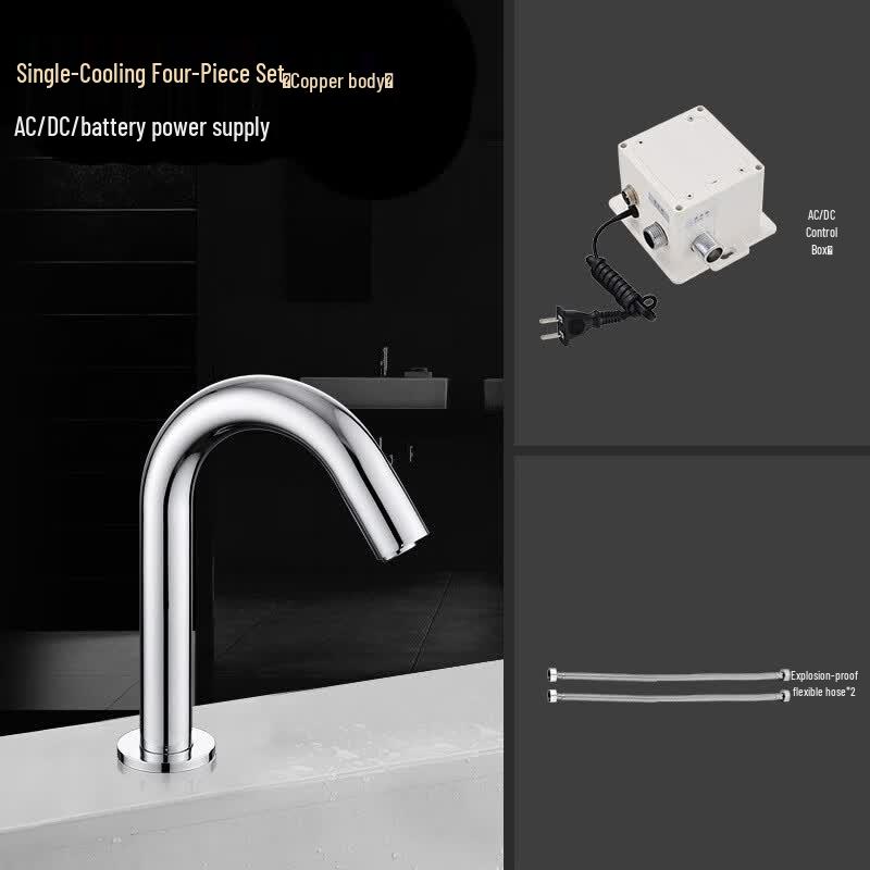 LuHang Smart Infrared Sensor Copper Basin Faucet 1