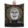 Hellraiser Pinhead Lament Plush Blanket Child Flannel Throw Blanket For Home Decor Warm Soft Custom Quality Bedspread Gift Idea