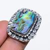 Abalone Shell Gemstone Handmade 925 Sterling Silver Jewelry Ring 6 SU-9998