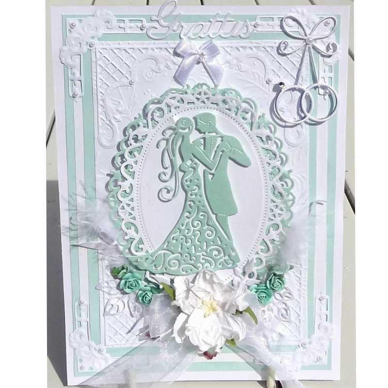 Metal Cutting Dies Stencils for Wedding DIY Scrapbooking Photo Album Decorative Embossing